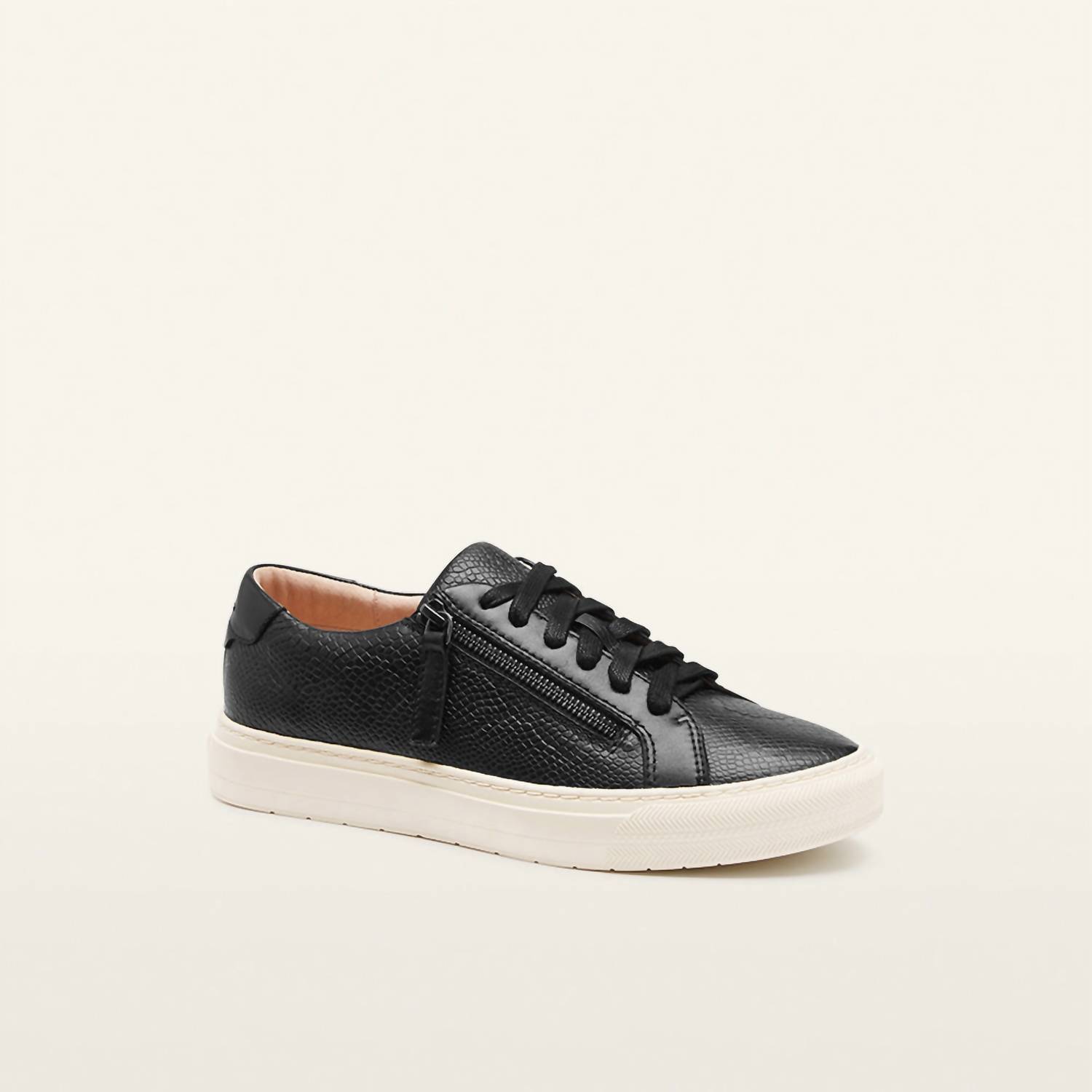 New Frankie4 Women's Billie Sneaker In Black Reptile